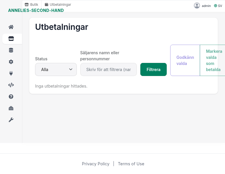 Utbetalningar – översikt